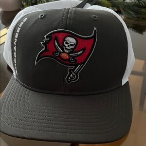 Tampa Bay Buccaneers Black and White Cap